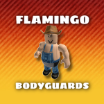 Flamingo Bodyguards!