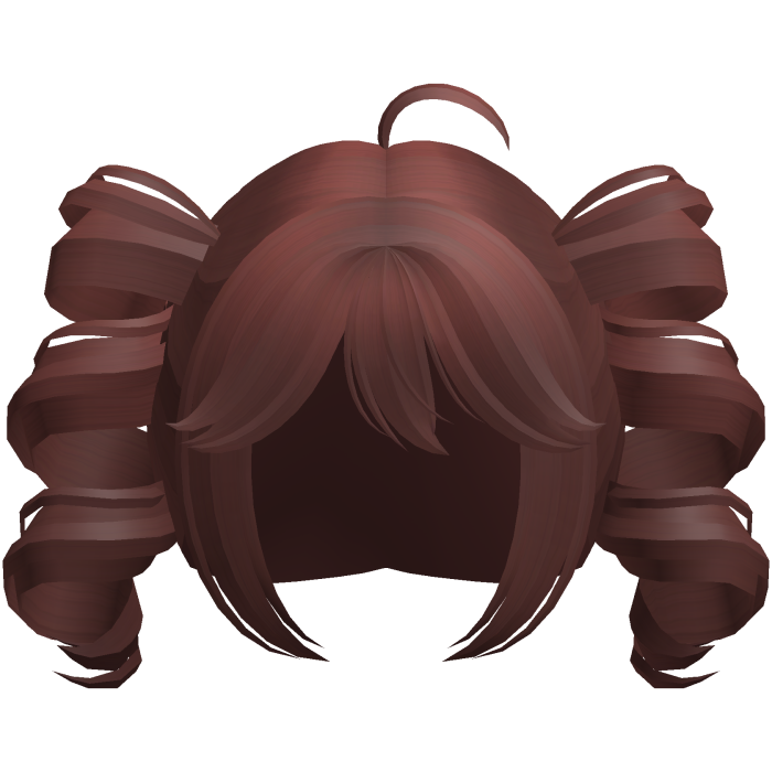 red teto vocaloid swirly popstar pigtails