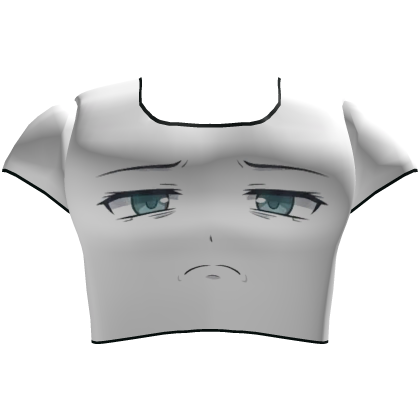 : Anime Trendy 2016 Crop Top (Resting Face) ୨*୧ Roblox item