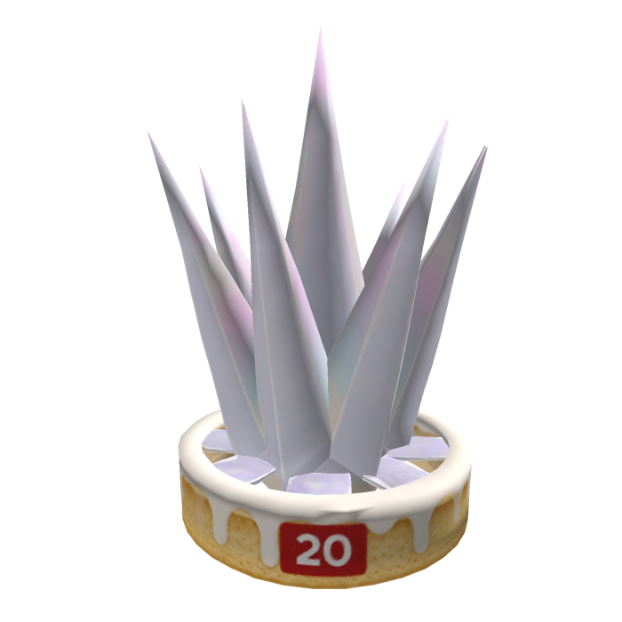 Birthday Cake Ice Crown