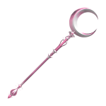 Pink Staff of the Crescent Eclipse