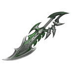 Dracos Emerald And Brushed Steel Blade🍀