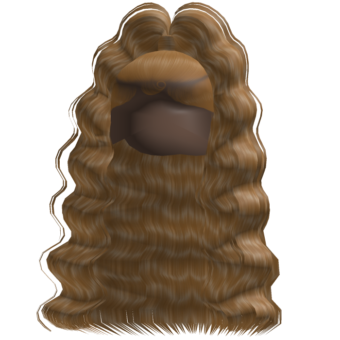 Baddie Crimped Half Up (Honey Blonde)