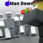 Mans are down
