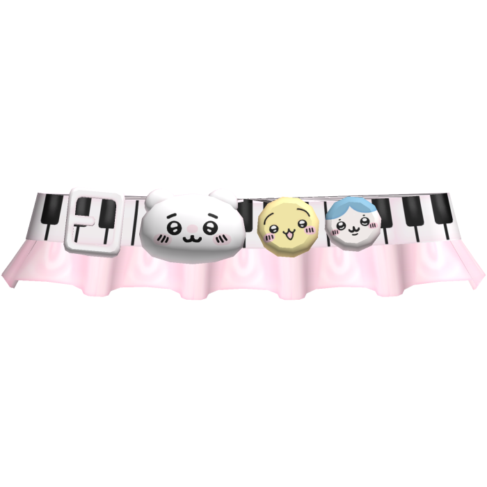 Cute Kawaii Chiikawa Piano Skirt