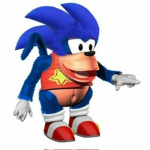 Fast blue boi