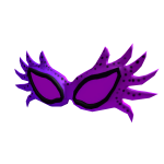 Purple Crazy Glasses