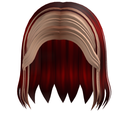 Anime Short Hair (Red to Blonde) Roblox item