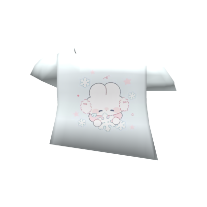 ♡ Kawaii Blue Christmas off shoulder shirt