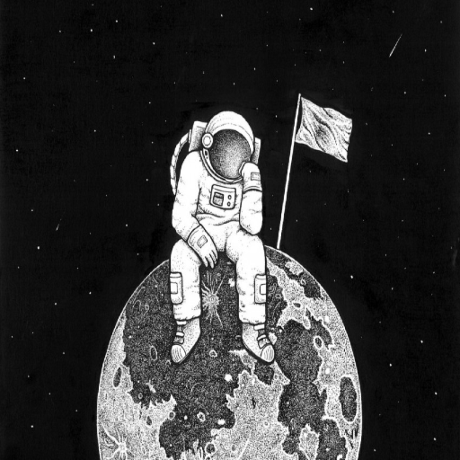 Alone On The Moon