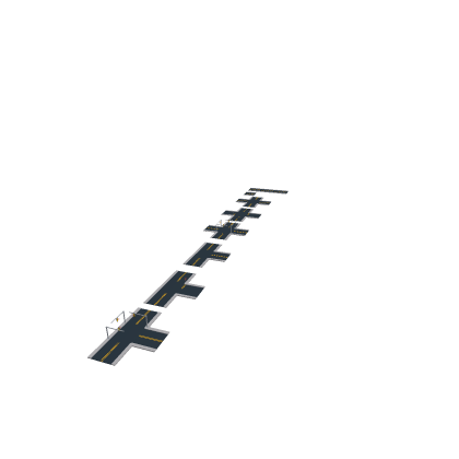 Roads, 4-way and 3-way intersections
