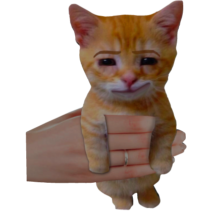 Cat Man Face Roblox item