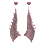 Pink Flower Horns of Love