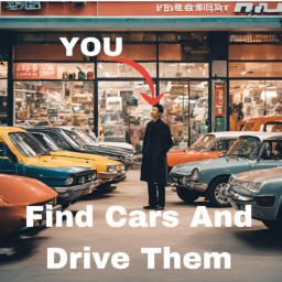 Find Cars And Drive Them