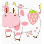Strawberry Milky Cow's