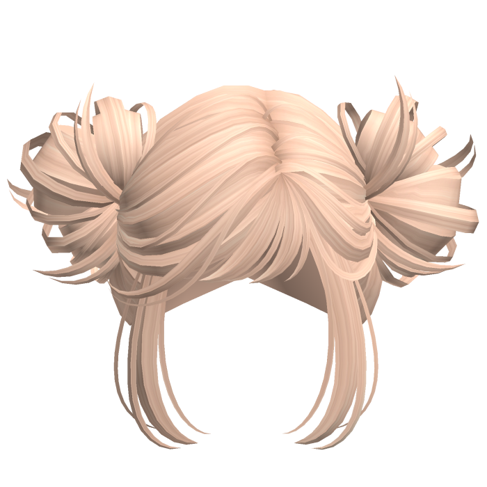Simple Anime Y2k Buns Blonde