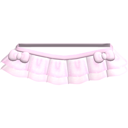 Cute Kawaii Pastel Pink Numnom Short Skirt  Roblox item