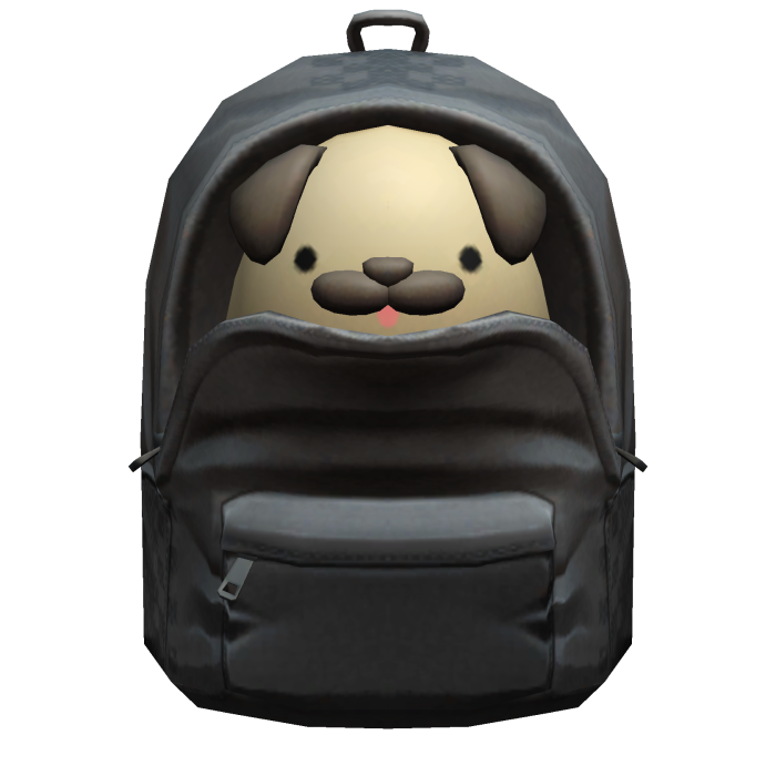 Pug In A BackPack