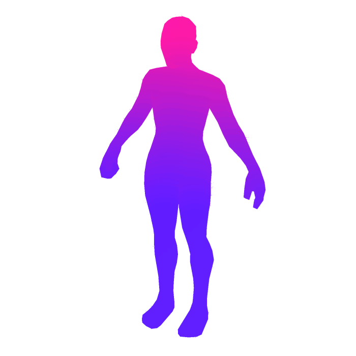 Purple Gradient Outline