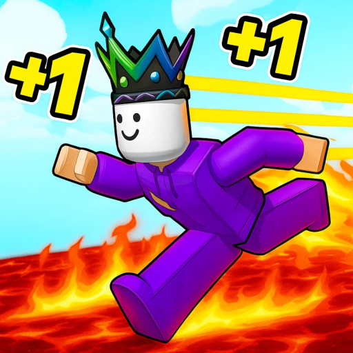 Run on Lava [+1 Health] official Roblox game thumbnail