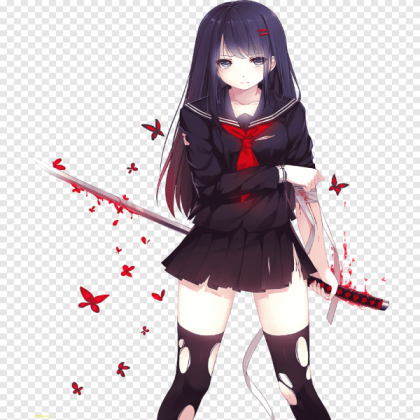 png-clipart-anime-drawing-manga-anime-girl-cg-artw Roblox decal