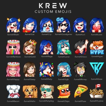 Funneh emojis Roblox decal