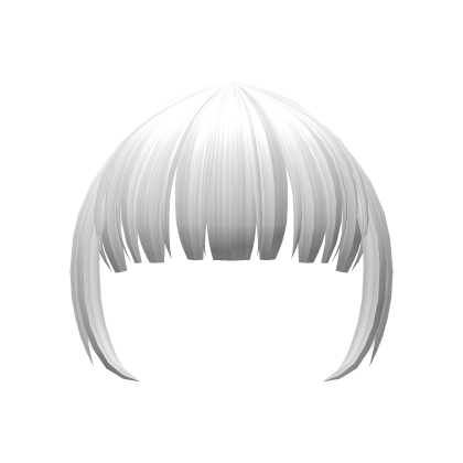 Cute Full Bangs (White)