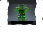 green soccer player