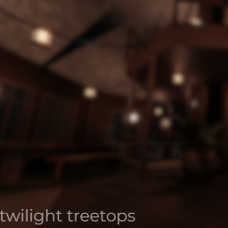 twilight treetops