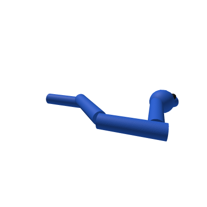 Small blue snake