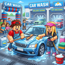 2 Player Car Wash Tycoon