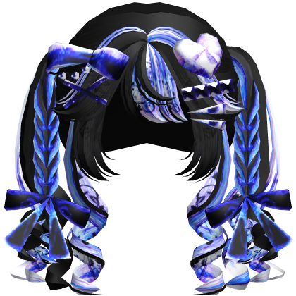 Scene Emo Pastel Goth Clutter Pigtails Galaxy Roblox item