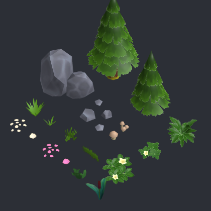 Hand Painted Forest Pack