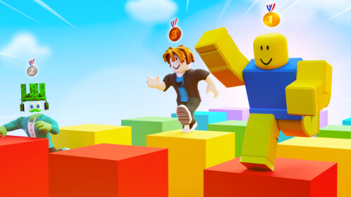 3 Player Obby Race! 🏁