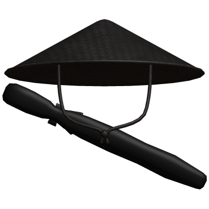Samurai Hat with Katana Swordpack Roblox item