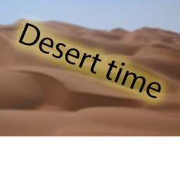 Desert time