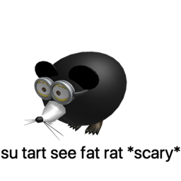 s u tart sees fat rat