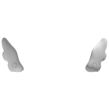 💗Kawaii White Cute Wings Ears