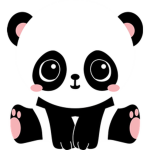 Familia de Pandinhas Kawaii