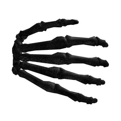 Black Skeleton Hand Cover
