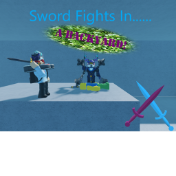 Sword fights In A Backyard