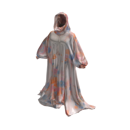 Pastel Bloom Modest Hooded Dress [PBR]