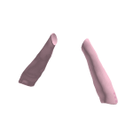 Simple Pink Arm Warmers