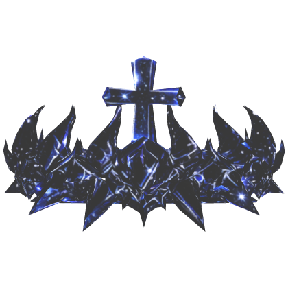{Glow} Heavenly Royal Space Cross Crown