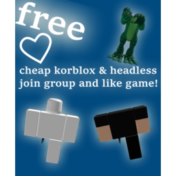 🤑Korblox & Headless🤑 [NEW]