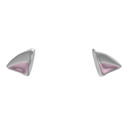 ♡ kawaii white kitty ears