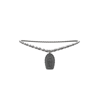 Silver Guadalupe Rope Chain 3.0