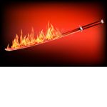 fire sword