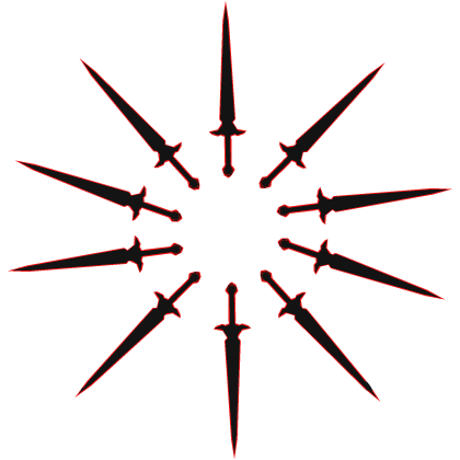 Cartoony Red Void Sword Aura