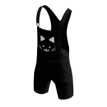 ❄ Black Cat Overalls [Rent & Timed] thumbnail